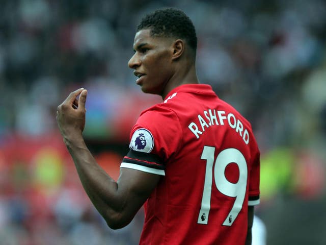 Marcus Rashford was desperate to make an impact but watched Anthony Martial do exactly that