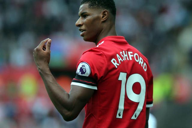 Marcus Rashford was desperate to make an impact but watched Anthony Martial do exactly that