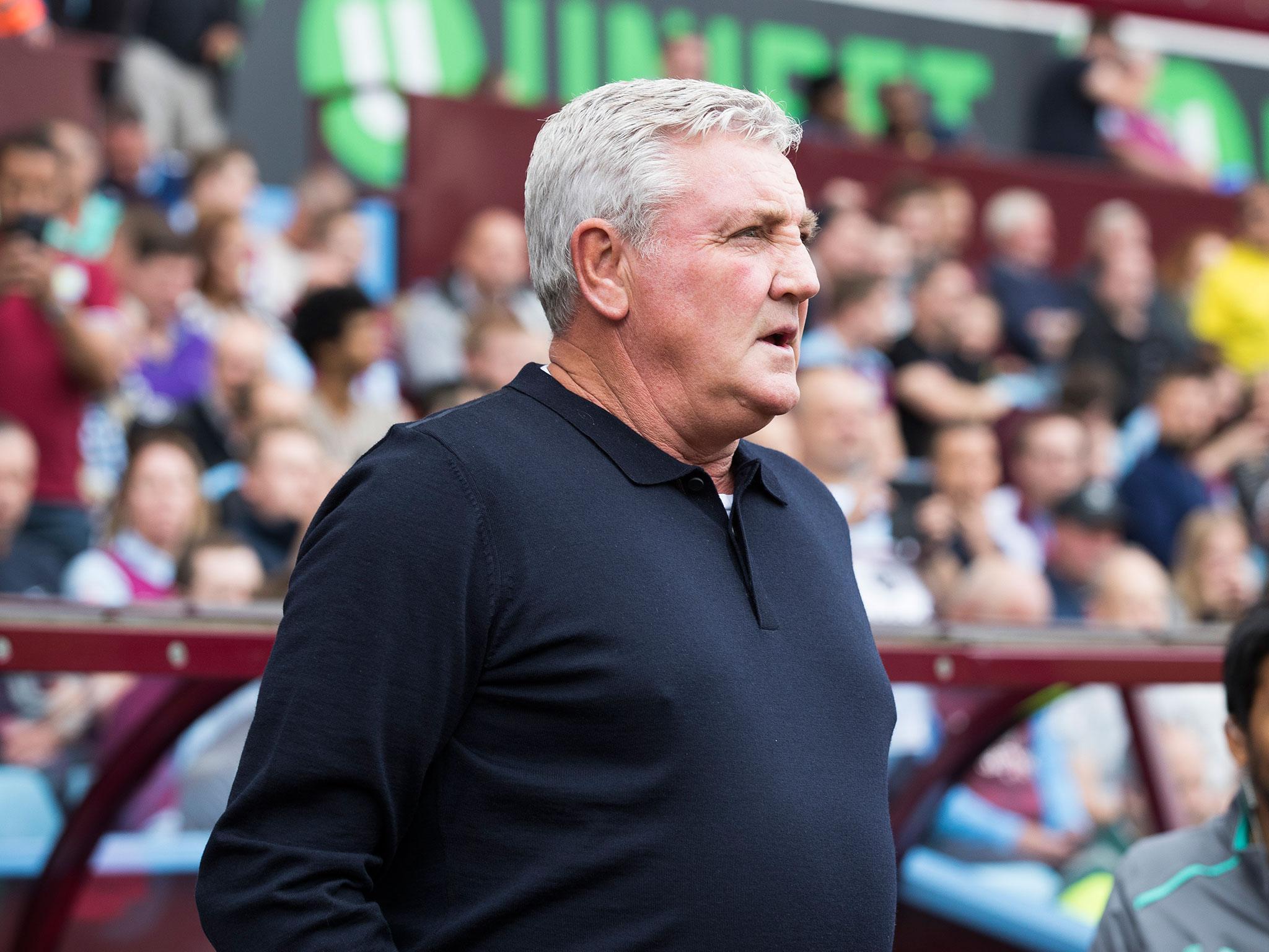 Steve Bruce watched his side finally get their first win of the season