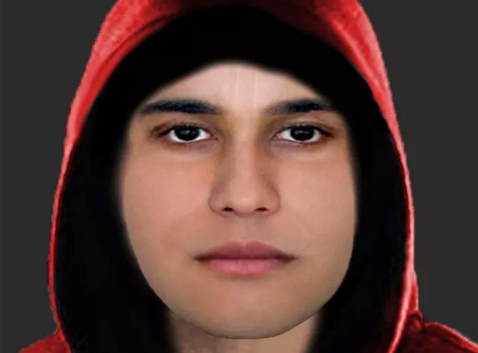 The police have released an e-fit of the suspect