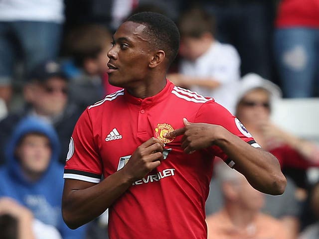 Anthony Martial has started the season well at Manchester United