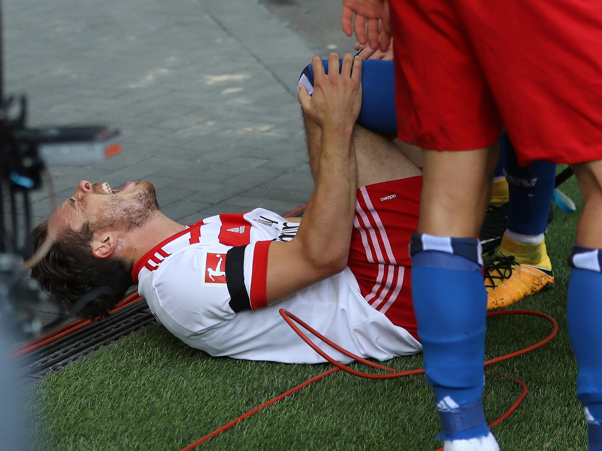 Nicolai Muller tore a cruciate ligament and will be out for seven months