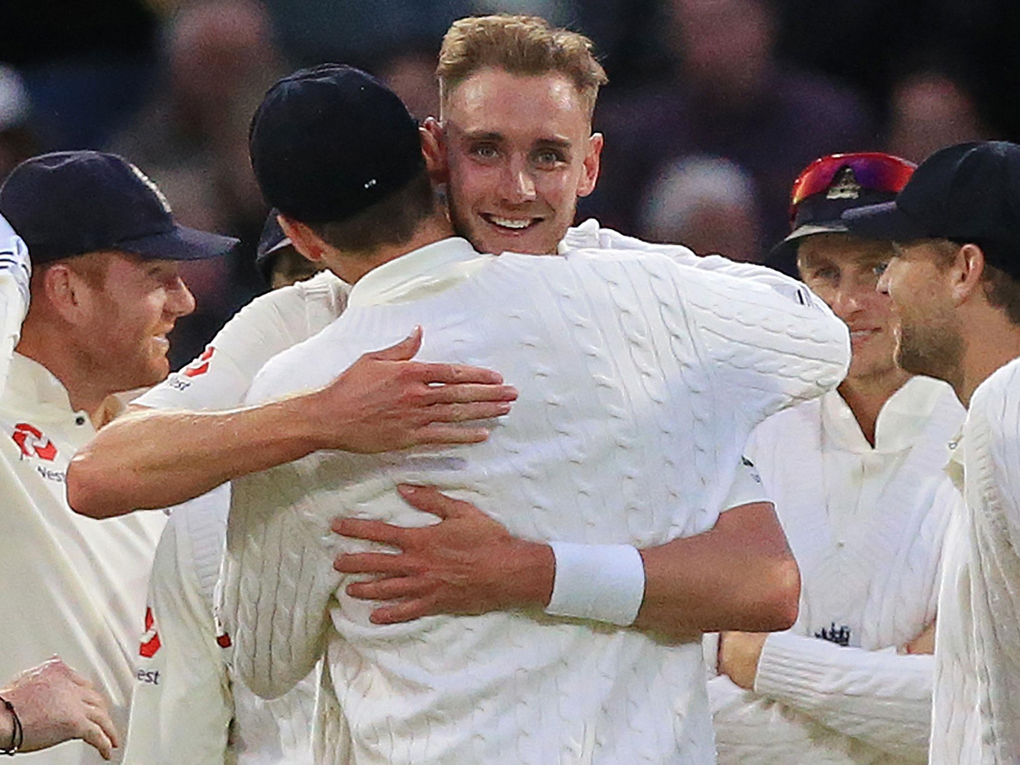 Broad moved to second in the all-time list of England wicket-takers