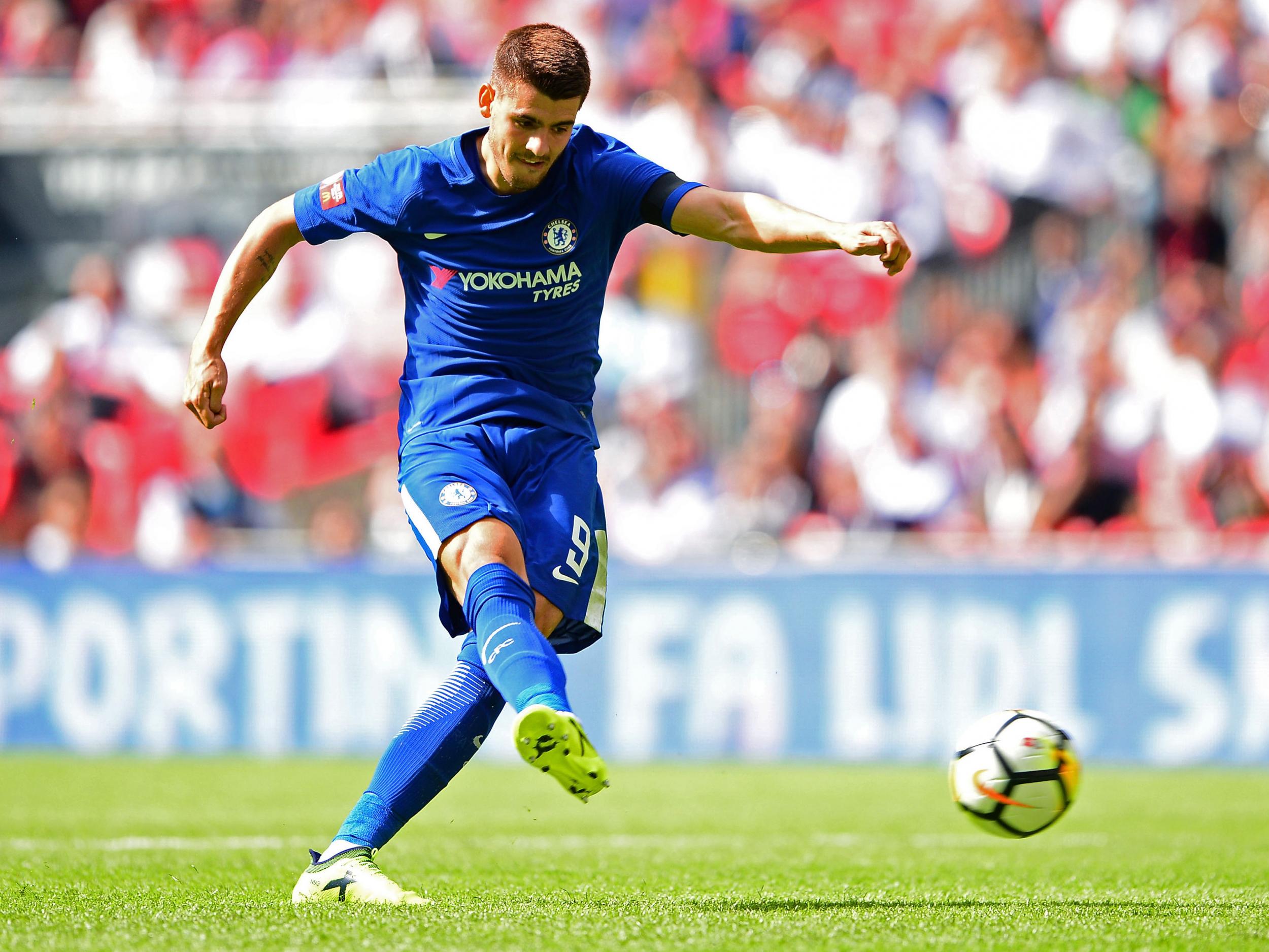 Alvaro Morata missed a penalty in the Community Shield defeat to Arsenal