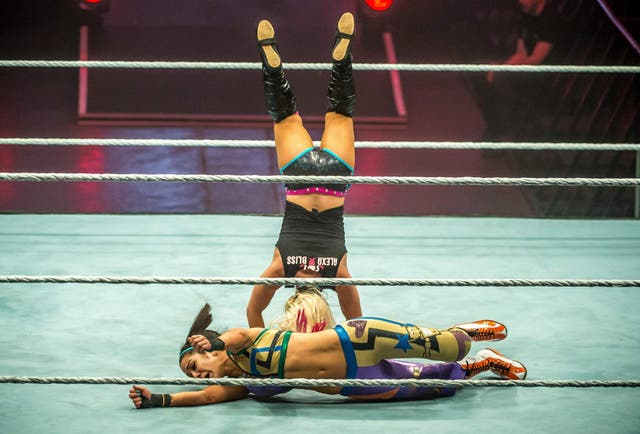 Fights between men and women is frowned upon in mainstream wrestling