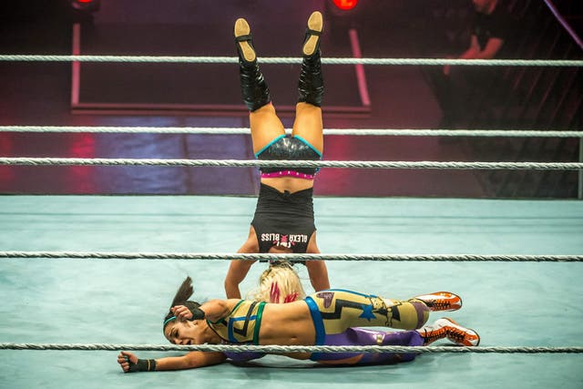 Fights between men and women is frowned upon in mainstream wrestling
