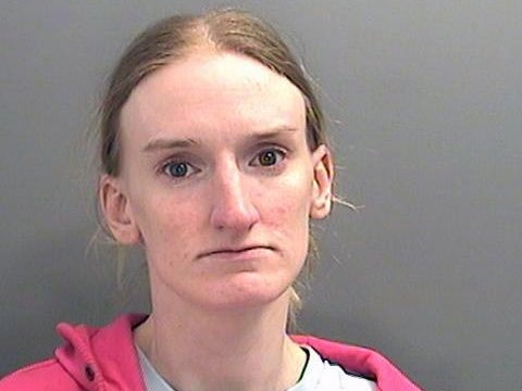 &#13;
Mandy Wright, of Ely, Cardiff, was jailed for seven years for five counts including possessing images of child sex abuse relating to Emily Thomson and David Thatcher's crimes?(Gwent Police)&#13;