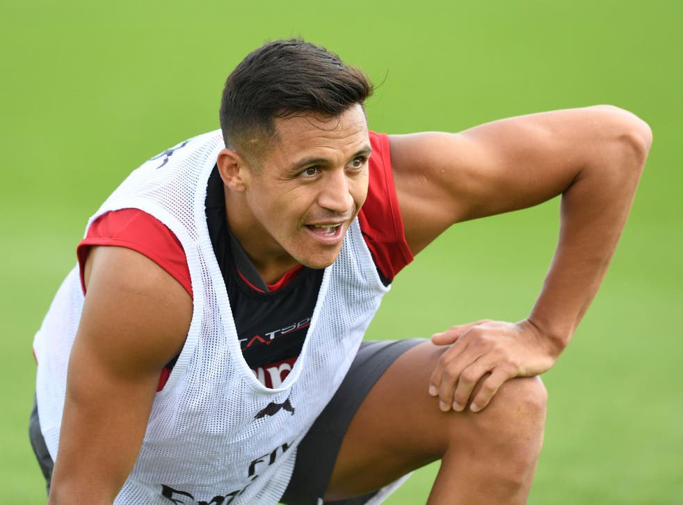 Alexis Sanchez has not played since his exploits at the Confederations Cup