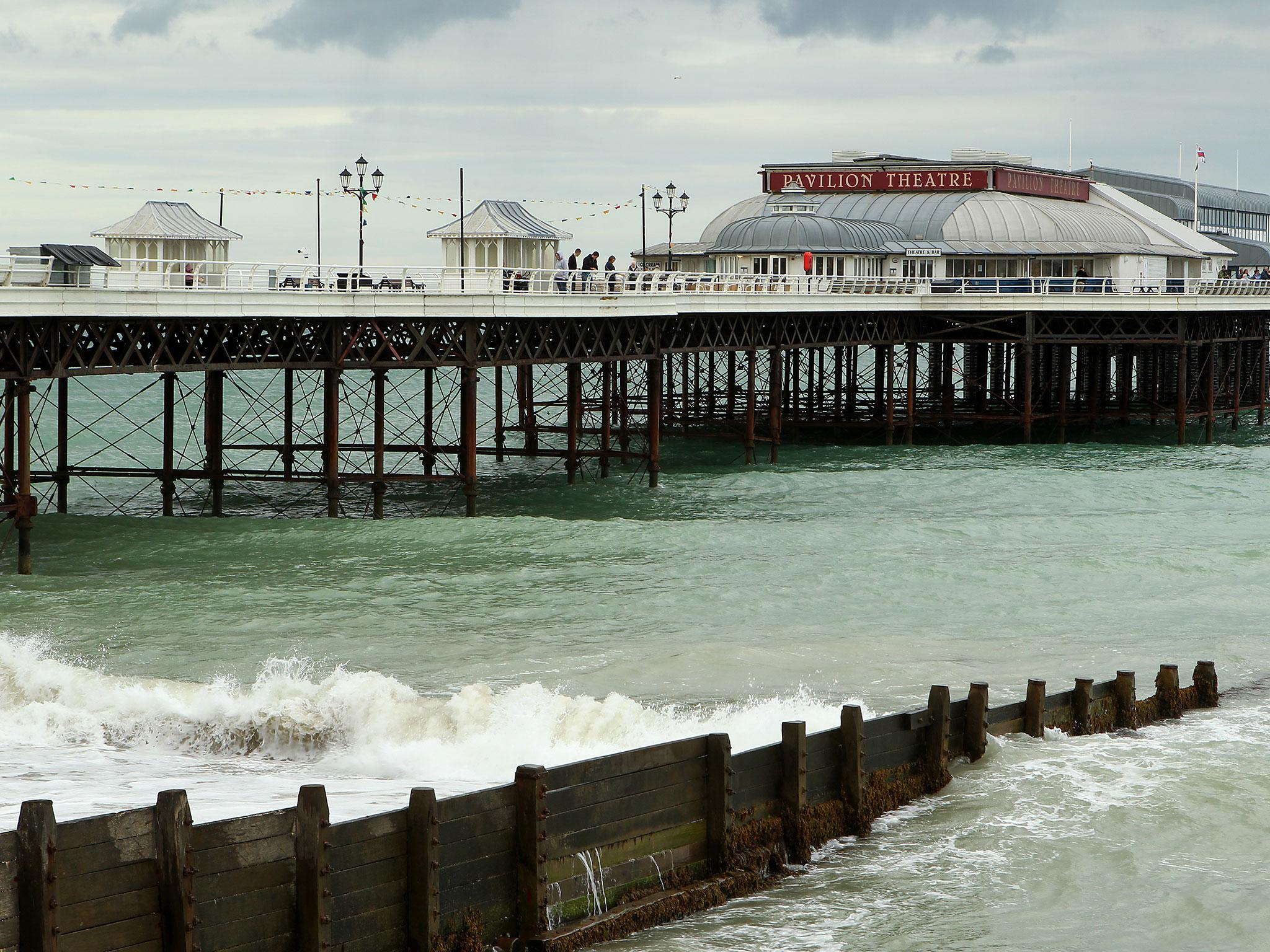 Cromer Pier's Theatre Bar was one of several venues to close on the advice of the police