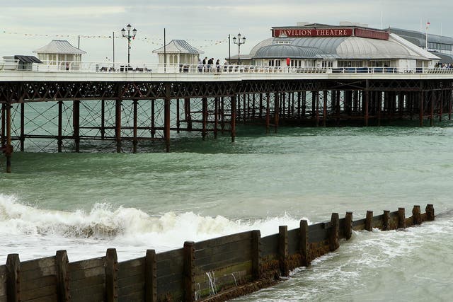 Cromer Pier's Theatre Bar was one of several venues to close on the advice of the police