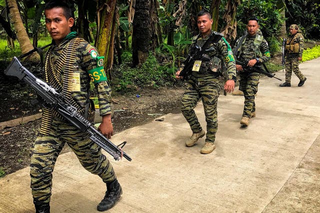 The Philippines' largest Muslim militant group, Moro Islamic Liberation Front, is currently fighting a splinter faction that has pledged allegiance to Isis