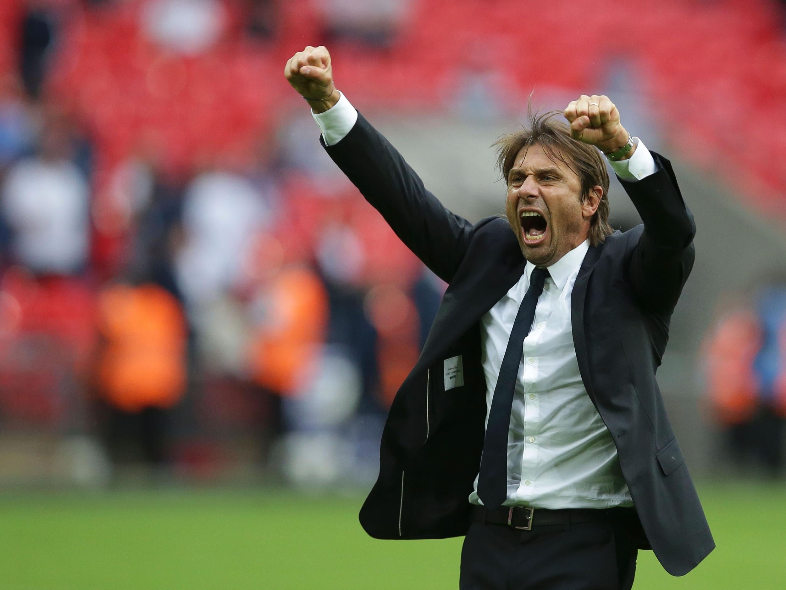 Conte's Chelsea qualified for the Champions League as last year's Premier League winners