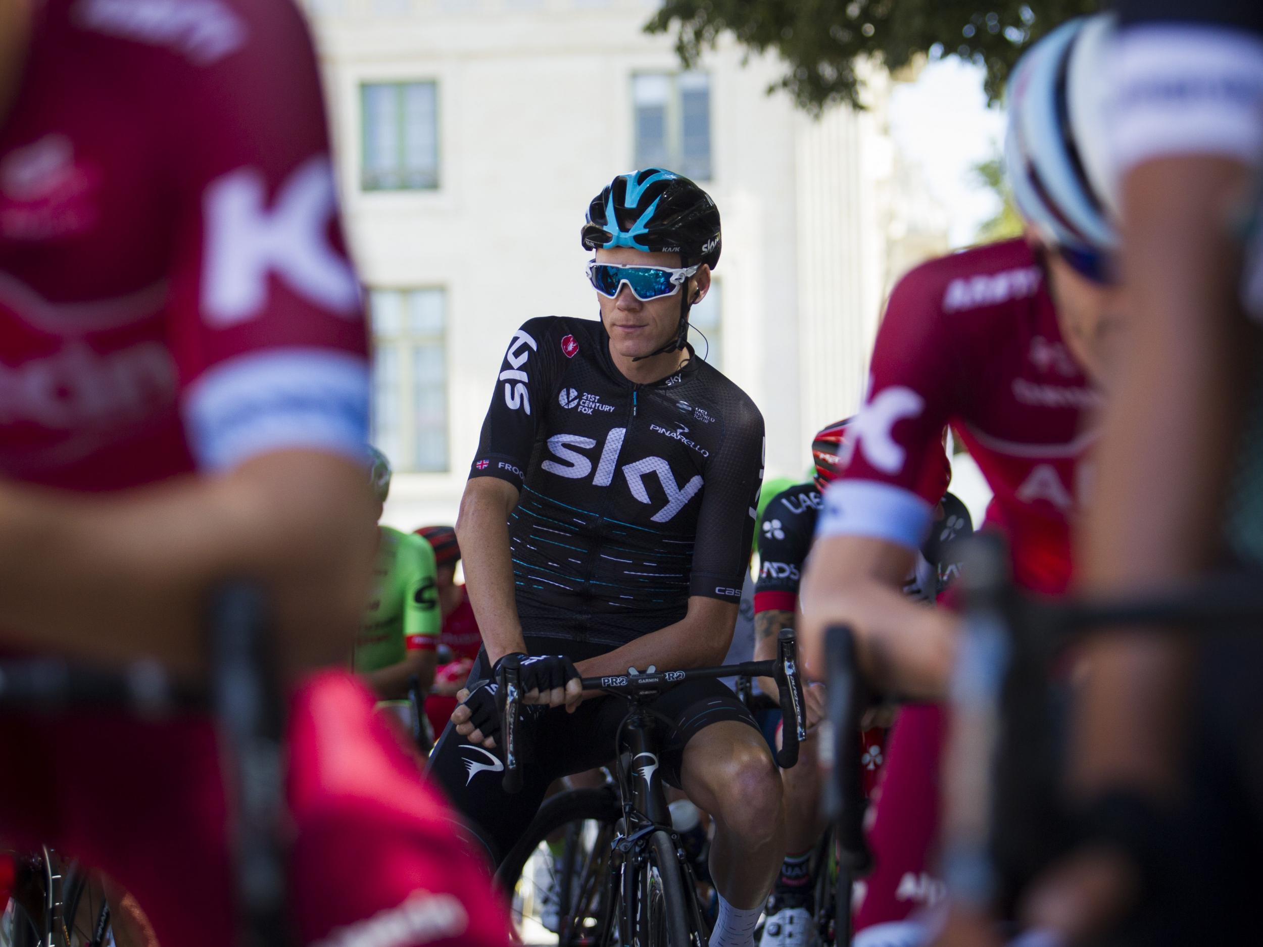 Froome is in 16th overall