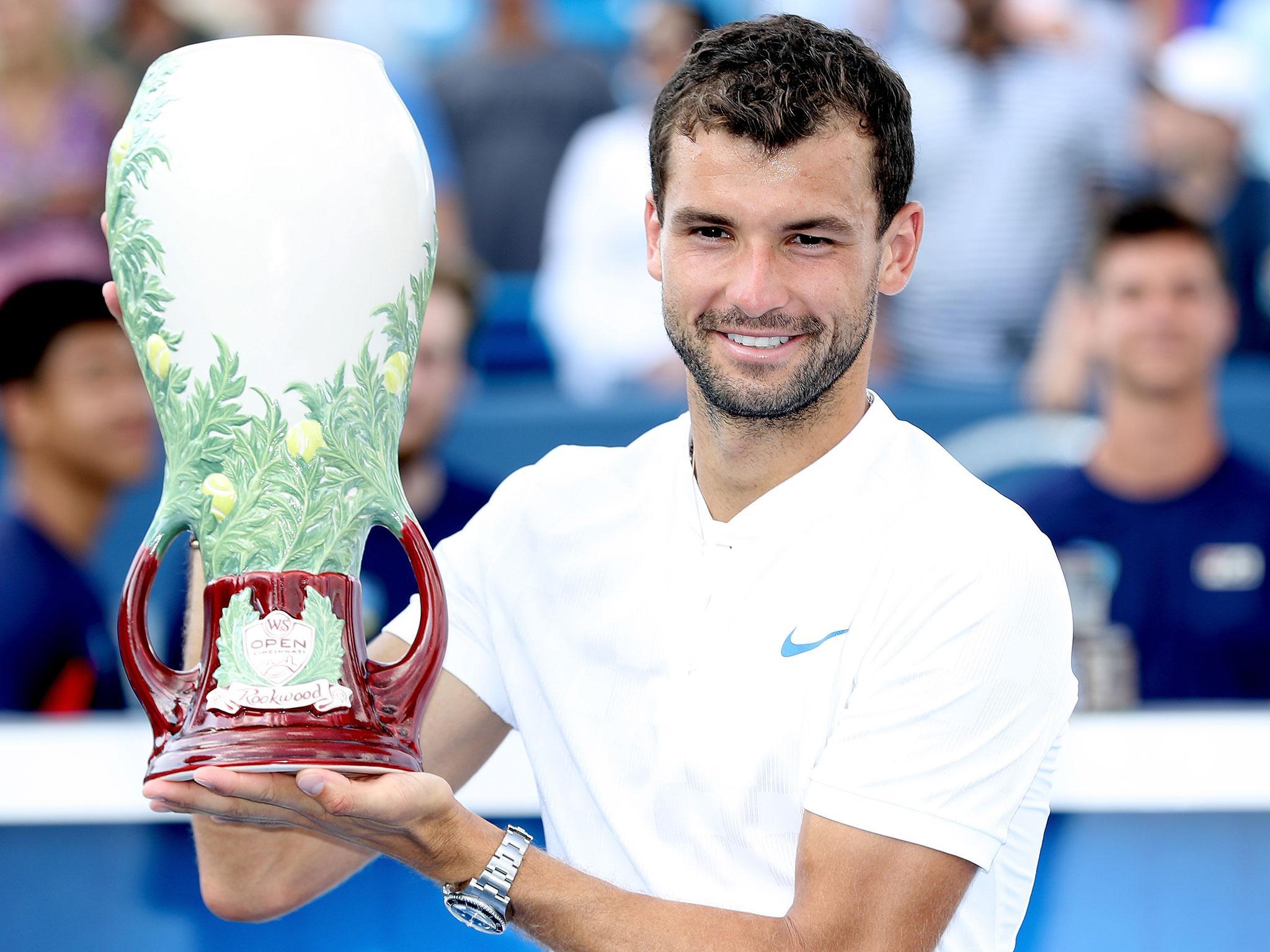 Grigor Dimitrov picked up his first-ever Masters title in Cincinnati