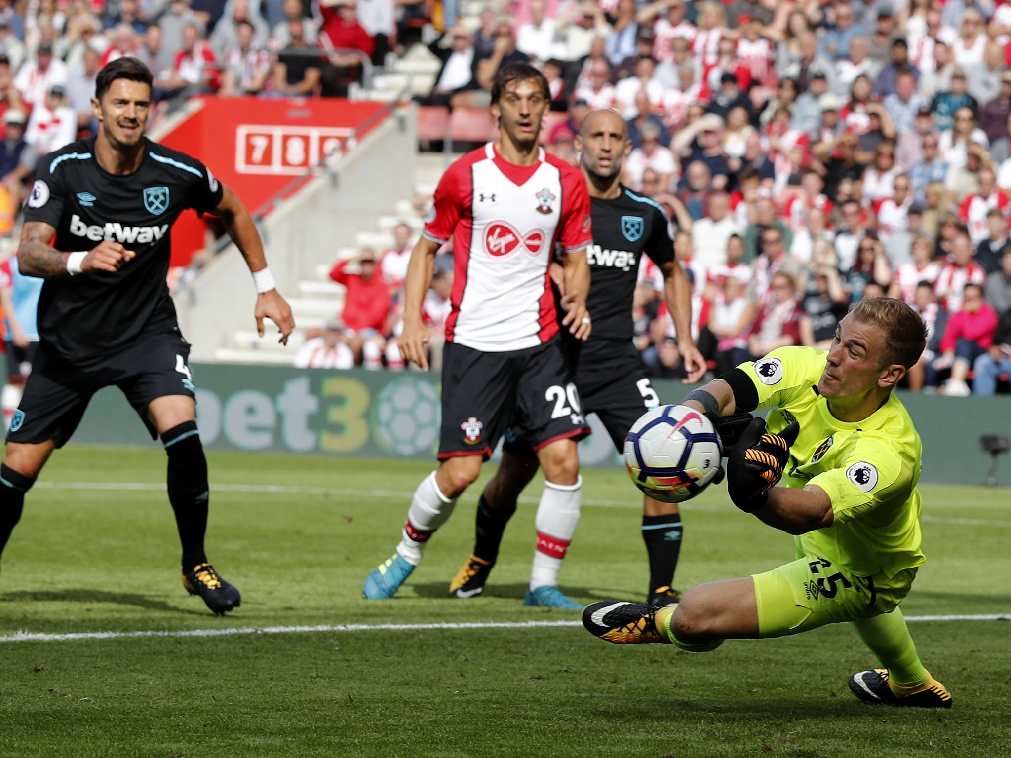 Joe Hart's position as England No 1 is under threat