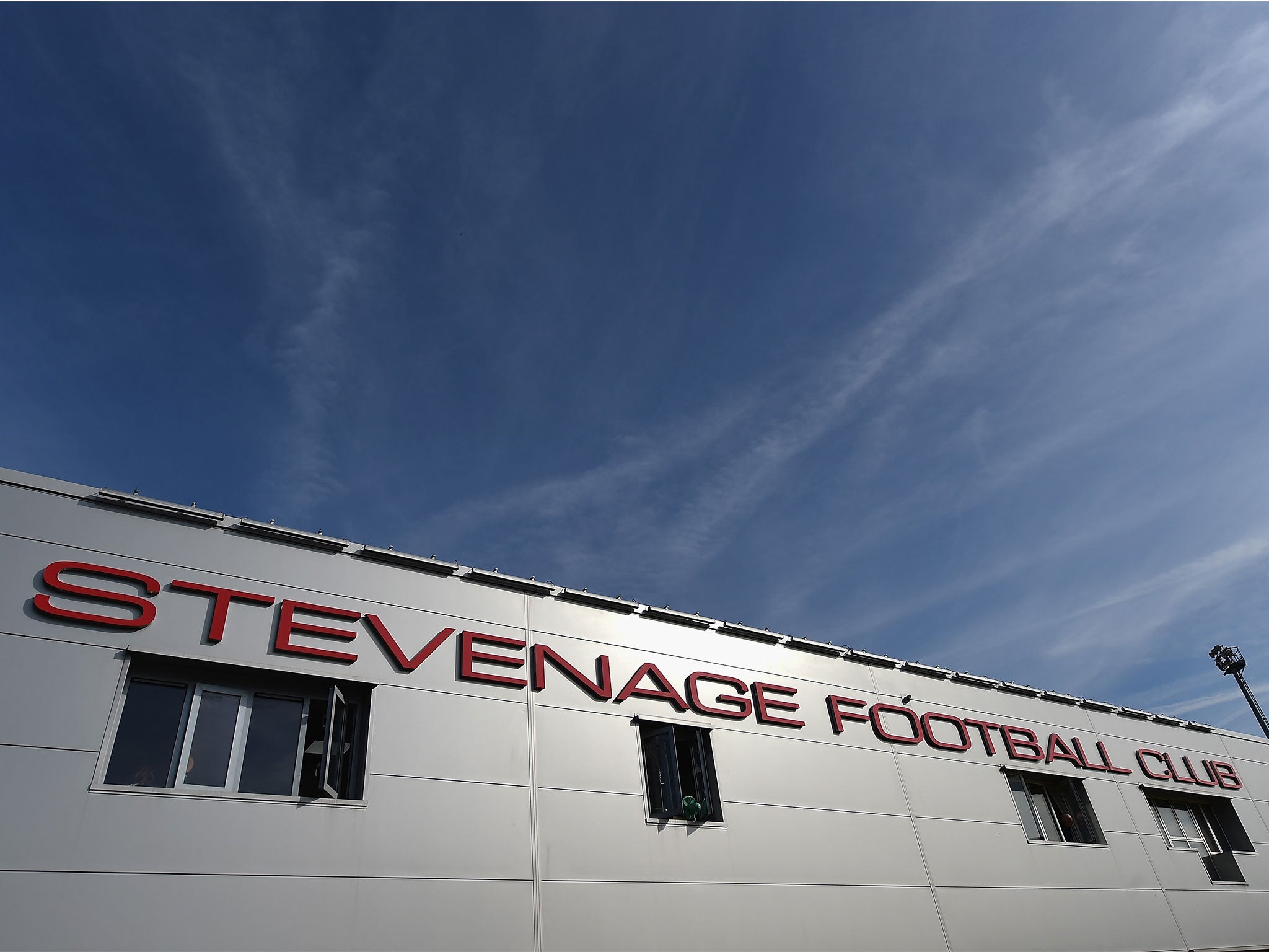 Stevenage are under the spotlight
