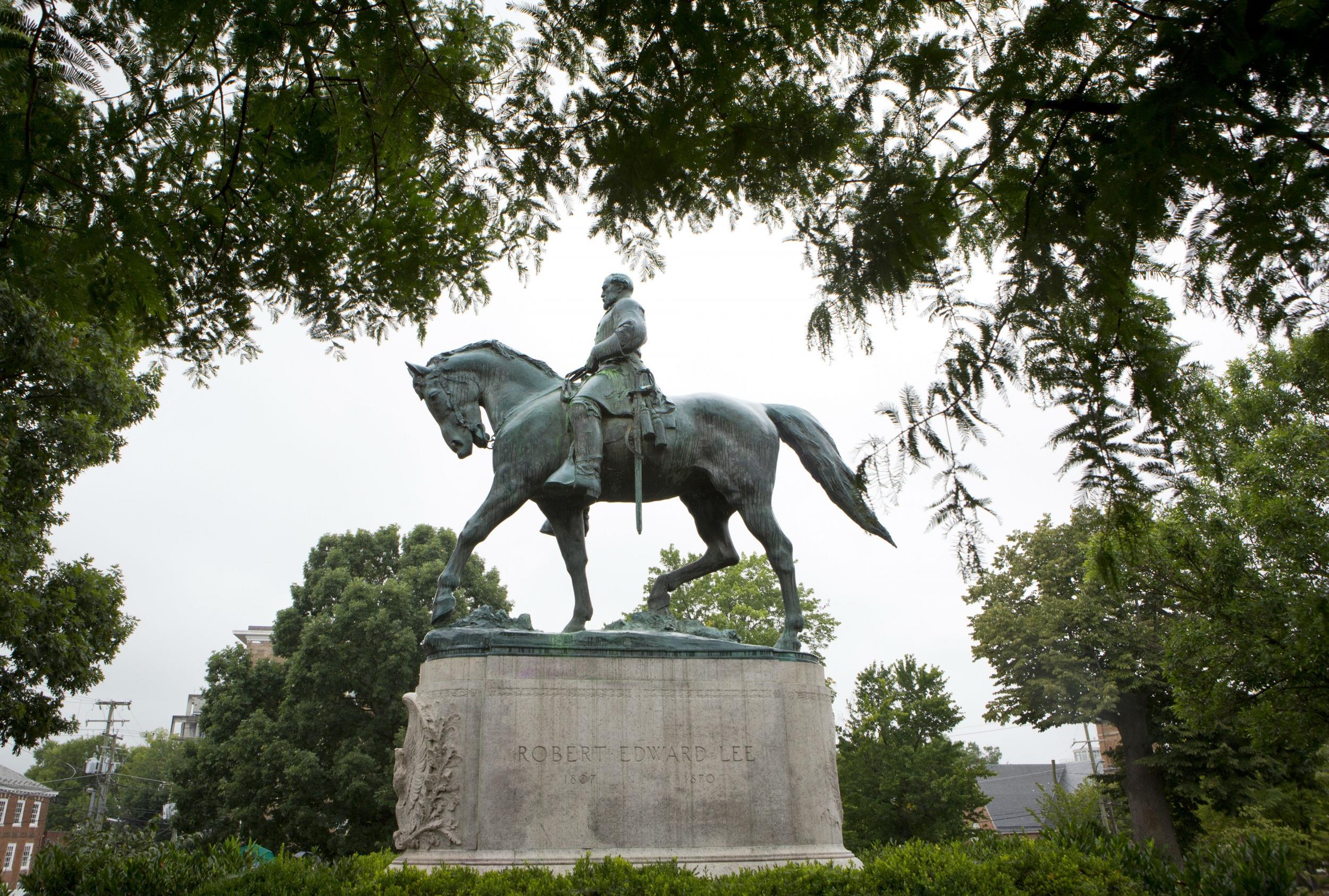 A young woman was killed after white supremacists protested over the planned removal of Lee's statue