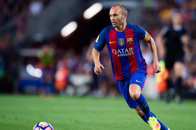 Andres Iniesta will lead Barca into battle against their greatest rivals