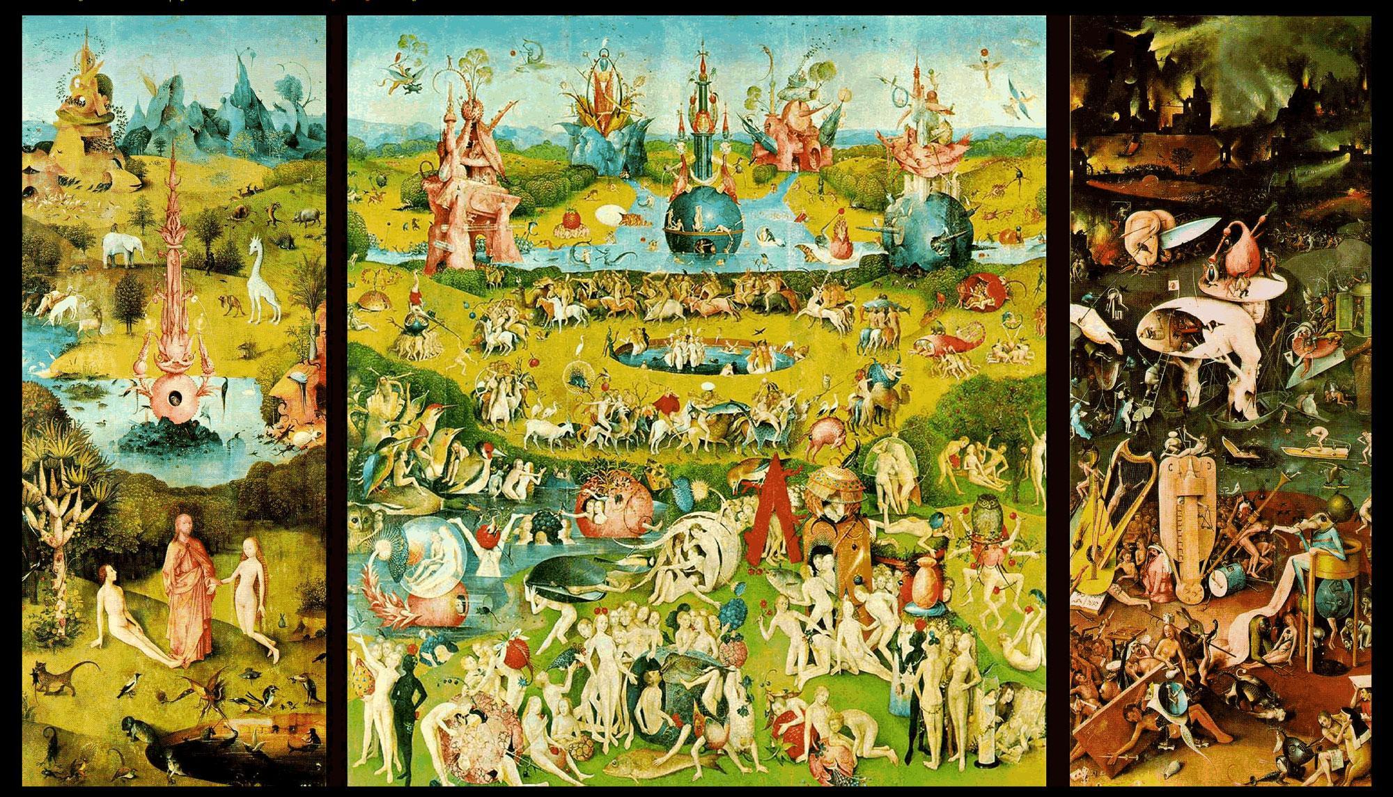 Eat as much as you like: Bosch’s 1515 triptych ‘Garden of Earthly Delights’