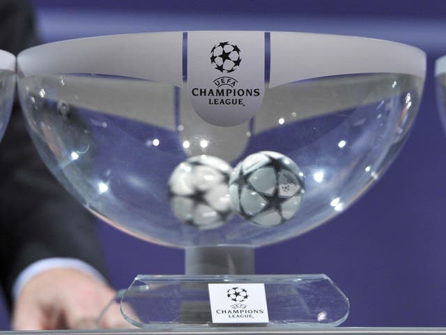 The Champions League draw takes place at the Grimaldi Forum in Monaco