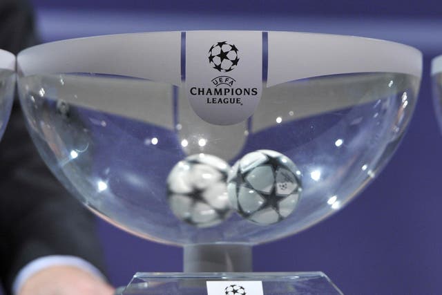 The Champions League draw takes place at the Grimaldi Forum in Monaco