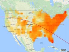 Total eclipse’s path across US to be tracked as solar panels’ electric