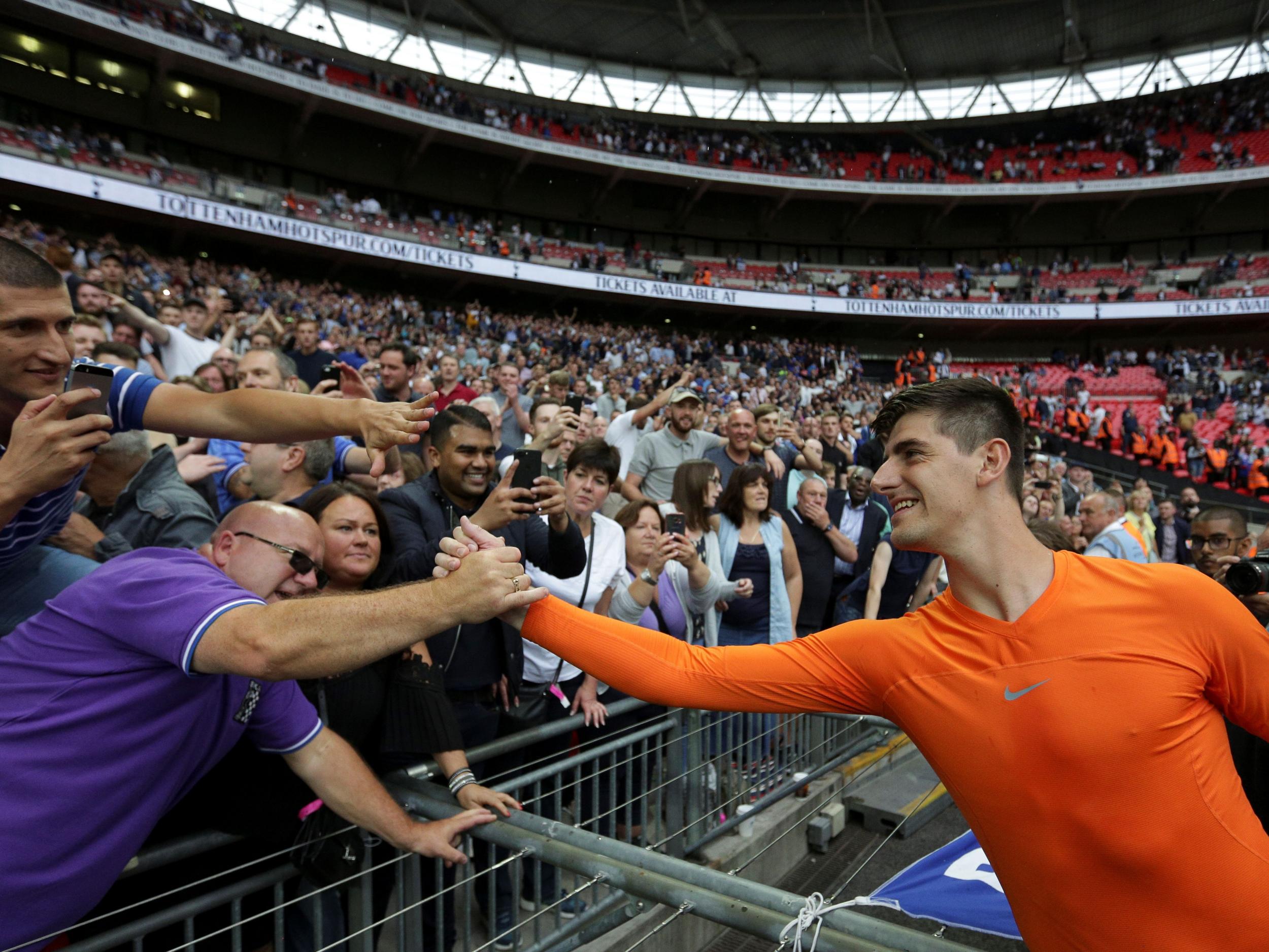Courtois did not hold back in his criticisms of Spurs