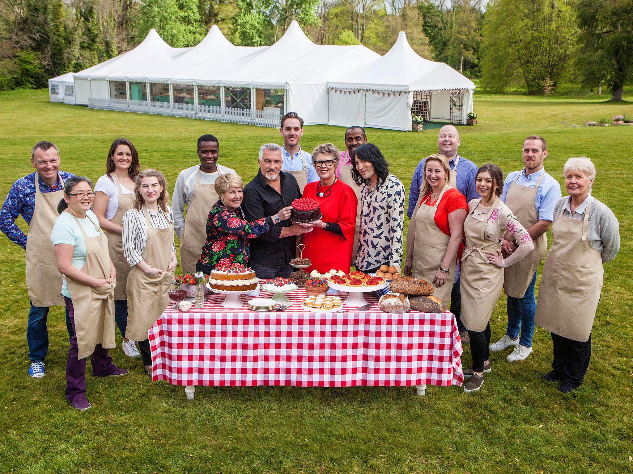 It was pudding week on The Great British Bake Off