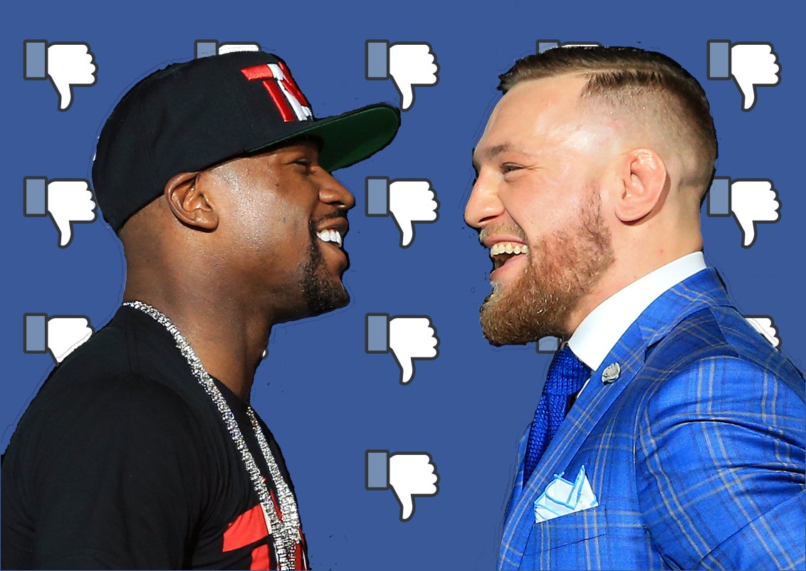 A turn off? But Mayweather vs McGregor is expected to smash PPV records