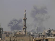 At least 42 civilians 'killed by US-led air strike' in Raqqa