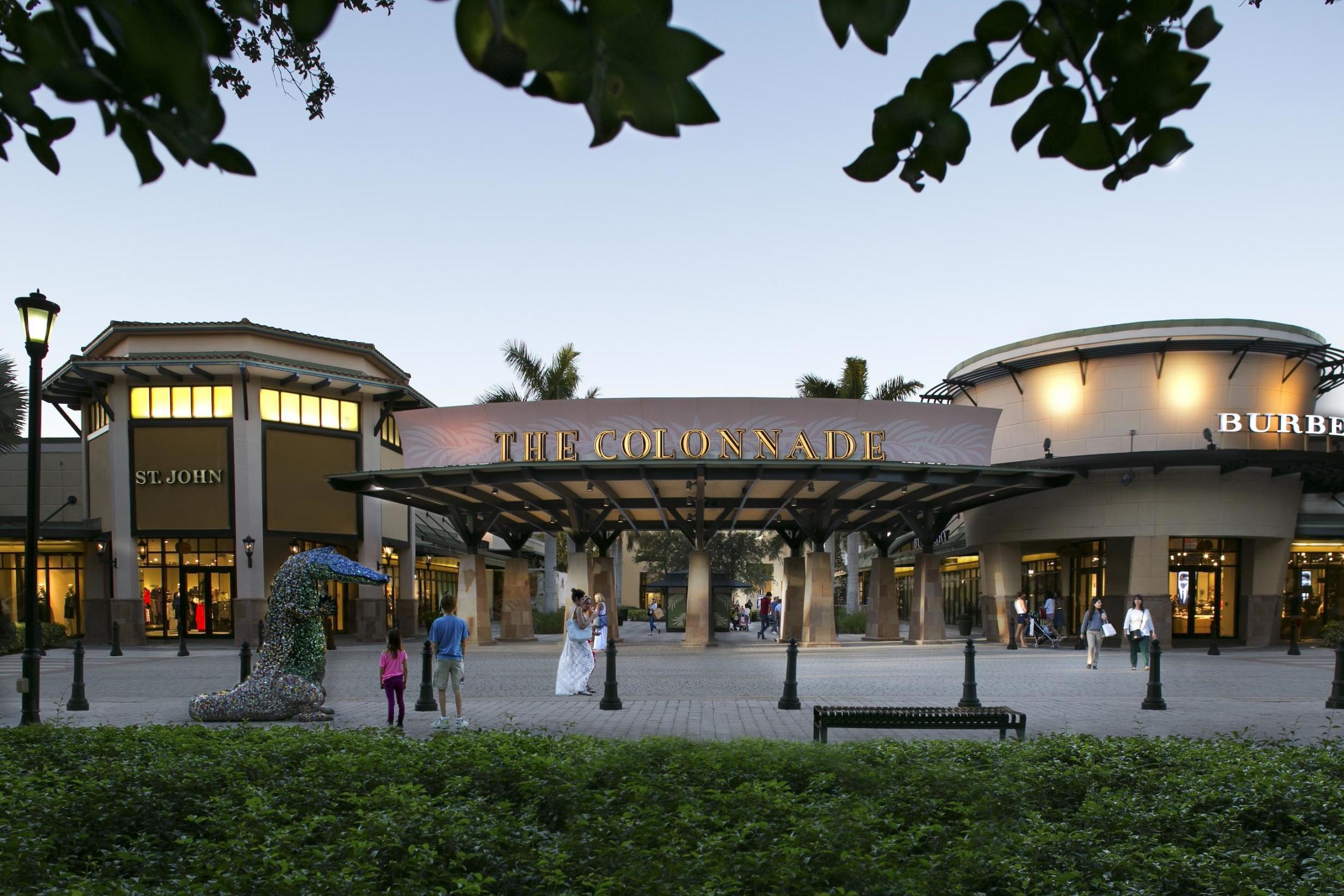 Sawgrass Mills and the Colonnade Outlets has over 350 retailers