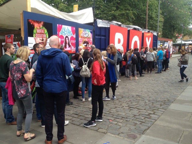 One of smallest venues – sold out venue for ‘Half Breed’