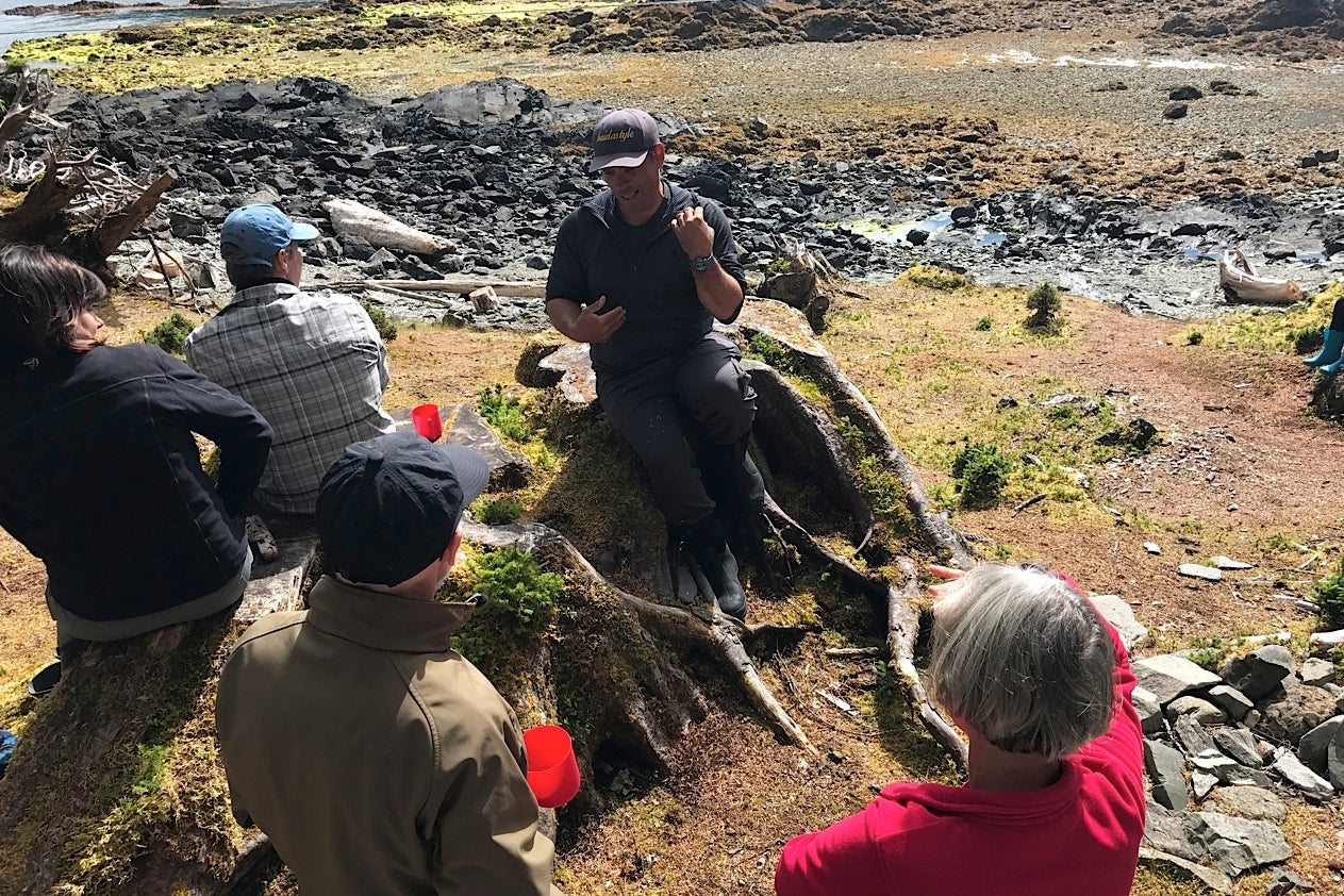 &#13;
Guide James Cowpar describes Haida life on the archipelago &#13;