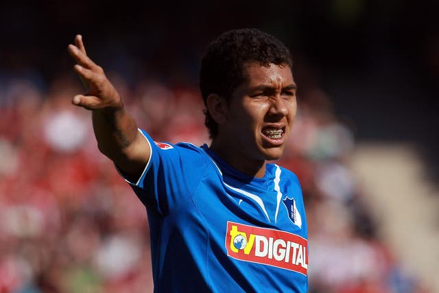Roberto Firmino combined his Brazilian attributes with a German work ethic at Hoffenheim