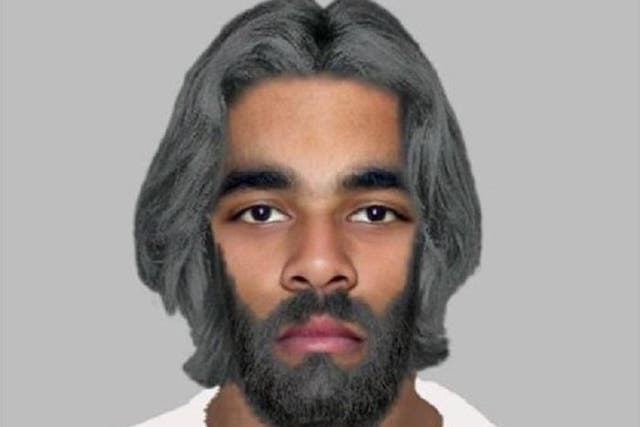 Police released an image of what the attacker may look like