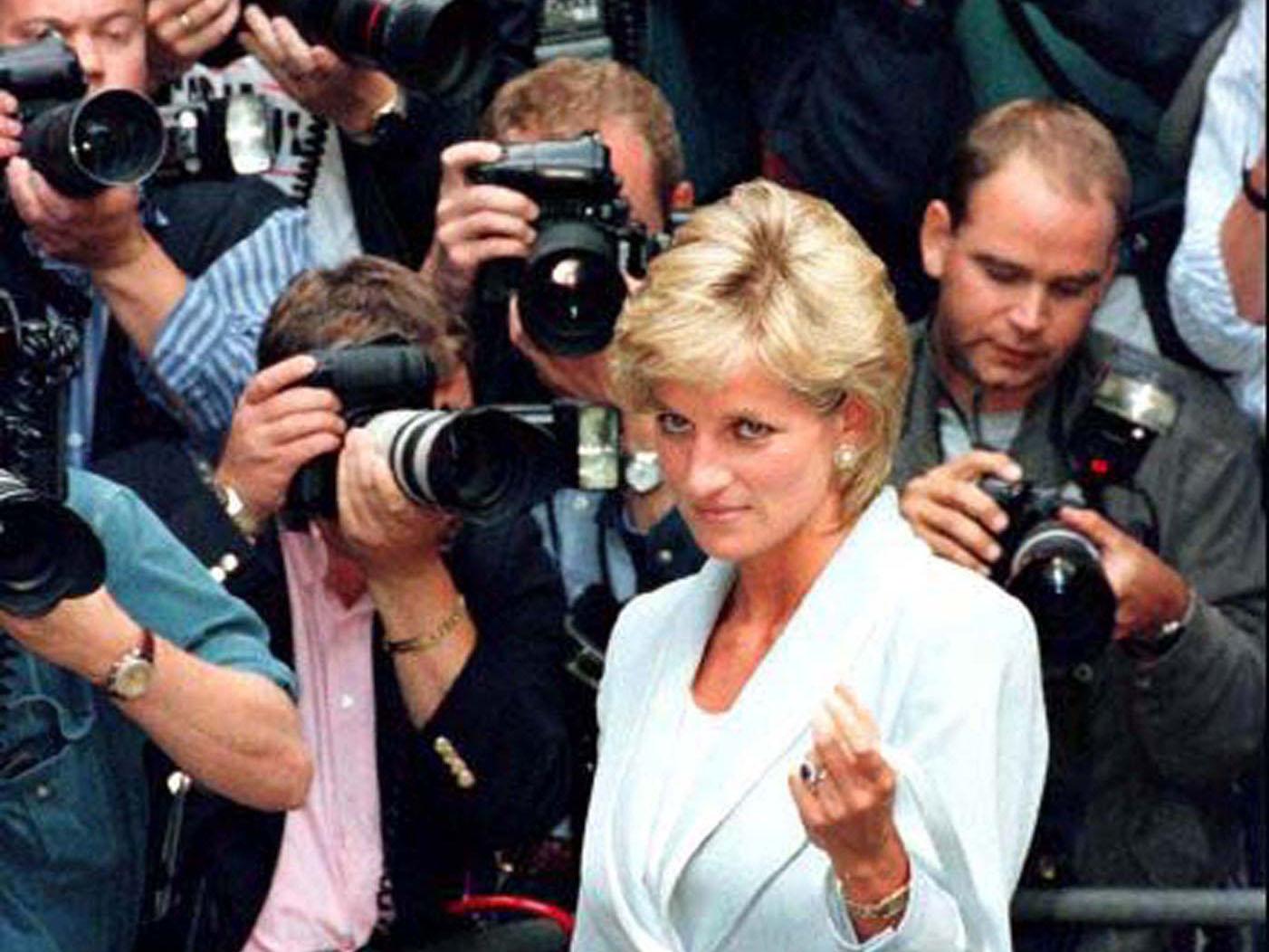 Princess Diana was dogged by the press pack throughout her public life