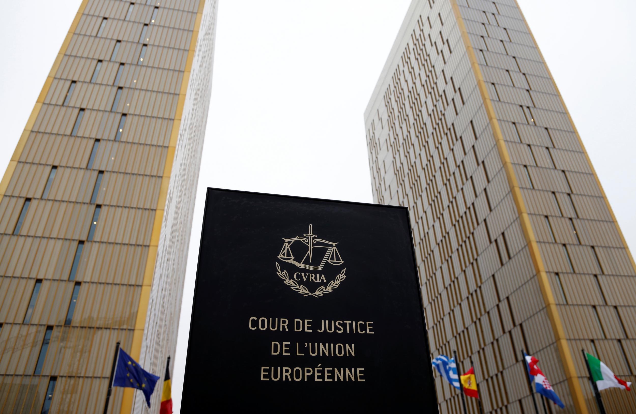 The towers of the European Court of Justice in Luxembourg