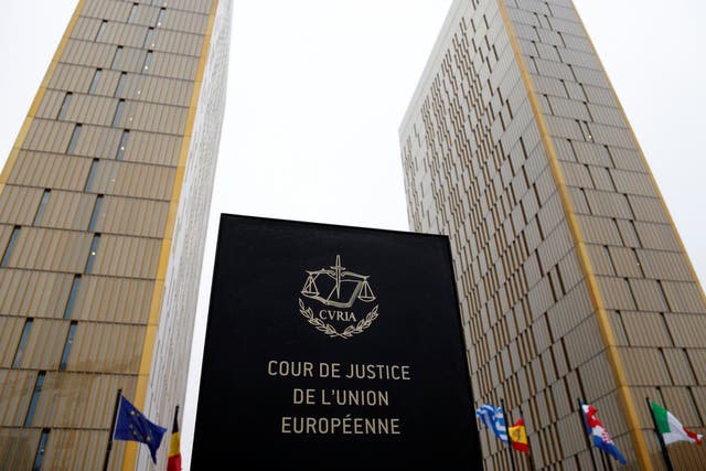 The European Court of Justice in Luxembourg