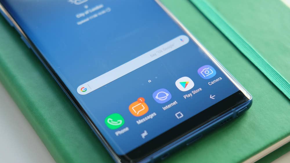 samsung note 8 duos grey international second