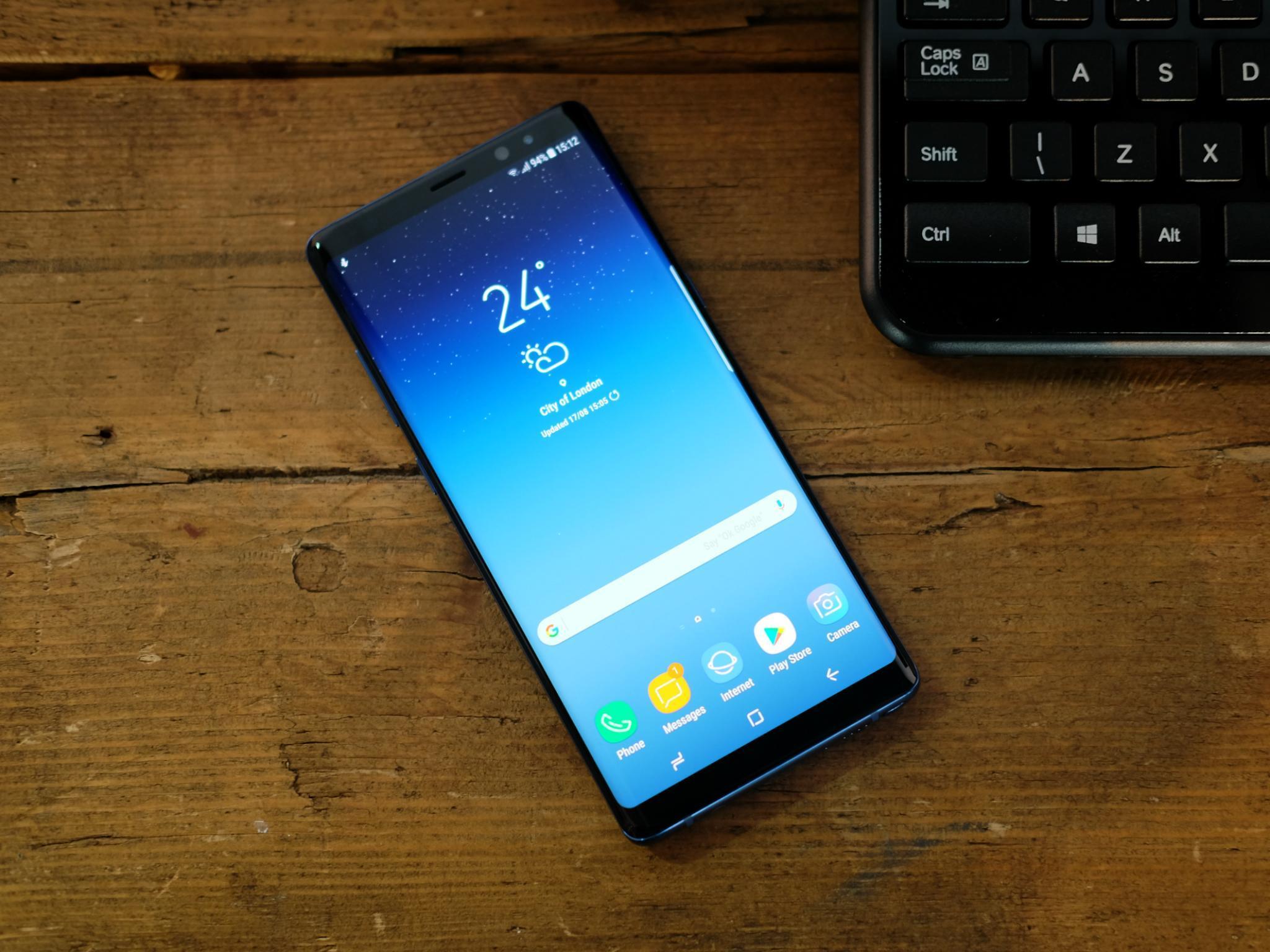 If you're a big fan of large phones, the Note 8 is a belter