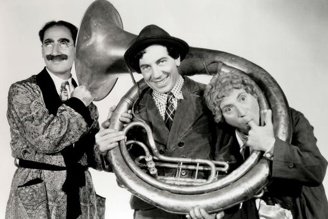 Brass act: Groucho, Chico and Harpo made 13 films between 1929 and 1949