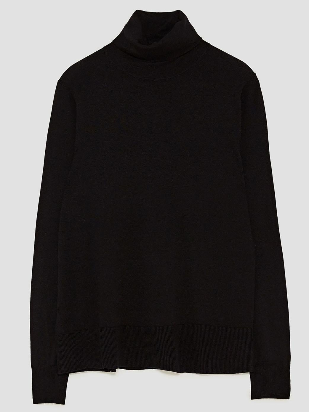 Polo Neck Sweater, £19.99, Zara