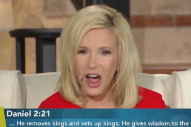 Paula White, Donald Trump's spiritual adviser, claims he is a king put in place by God