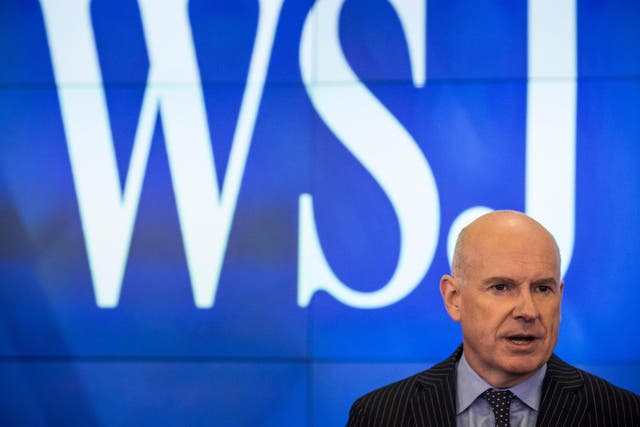 Gerard Baker, the editor in chief of the Wall Street Journal
