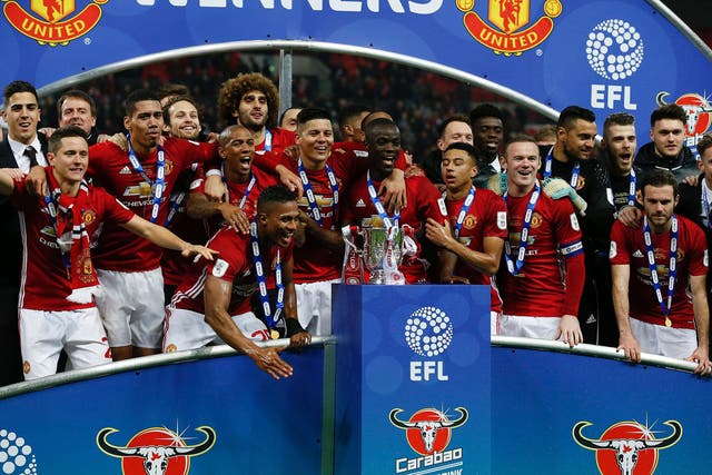 Manchester United begin their Carabao Cup defence against Burton Albion