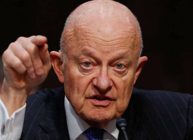 Mr Clapper has become increasingly critical of Mr Trump