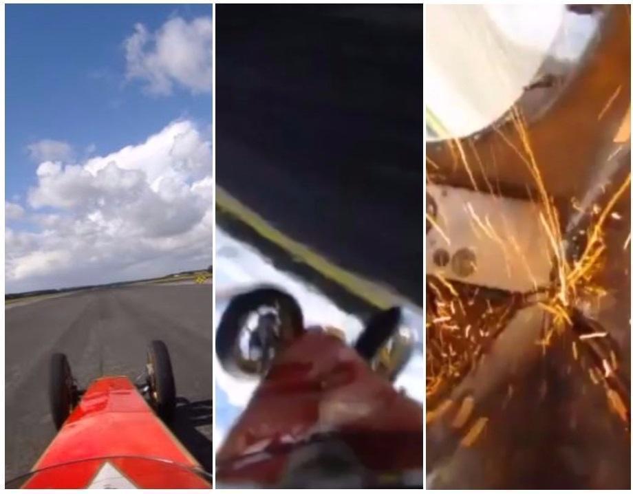 'The road ahead is a shaking blur, but there’s the red light, there’s the exit. Time to deploy the chute...'