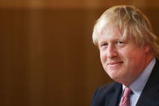 Boris Johnson uses Libya trip to mock Theresa May's election campaign