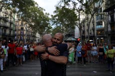 Muslim offers hugs to strangers in Las Ramblas after Barcelona attack