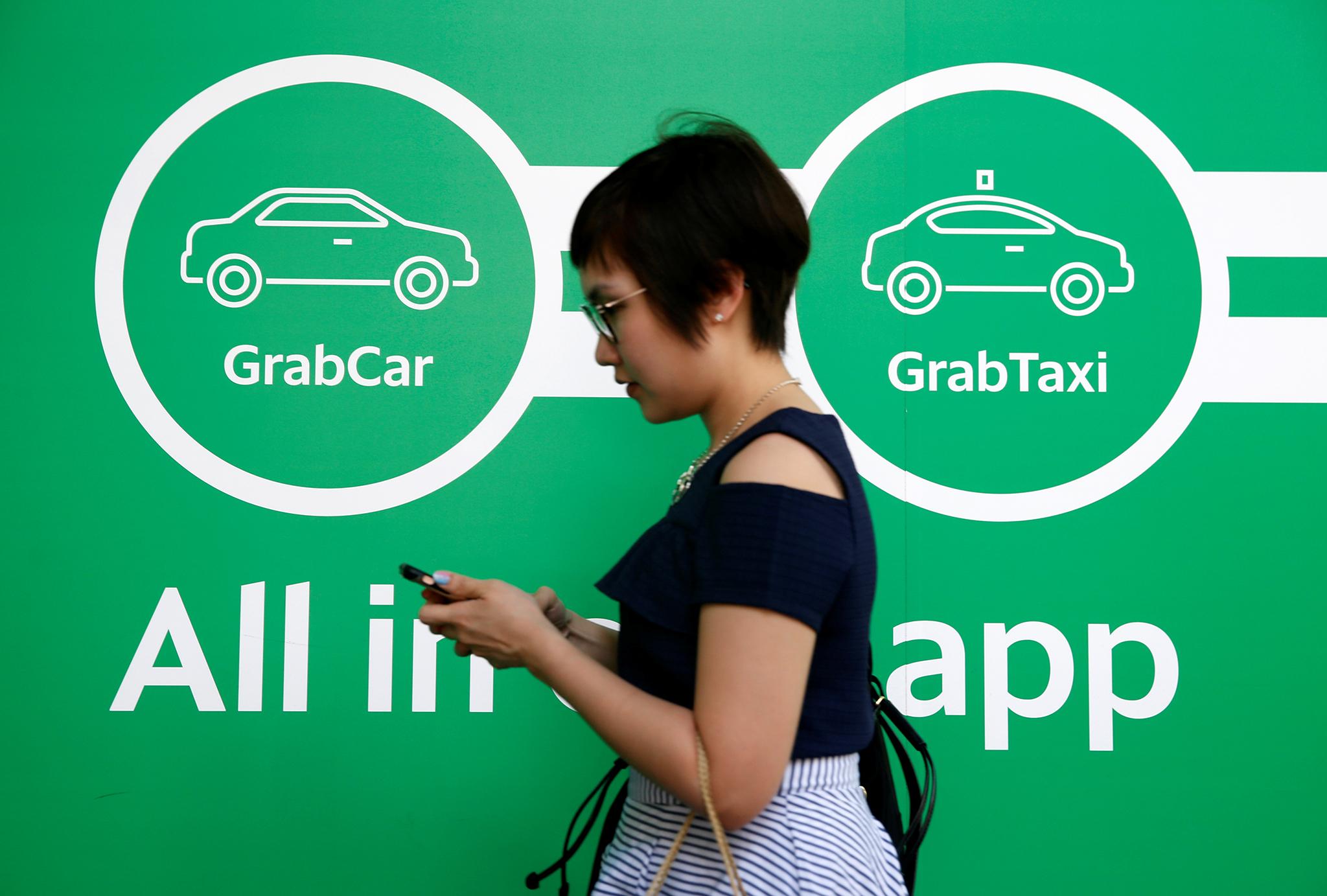 Grab is significally more popular than Uber in Singapore and other parts of south-east Asia
